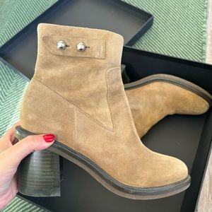 RAG AND BONE soren olive suede boots